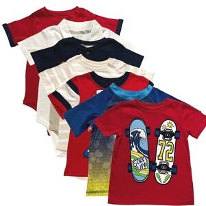 Wonder Nation-Paw Patrol‎ Baby Boys Tops & Bodysuits Size 24M/2T Lot of 7 Items